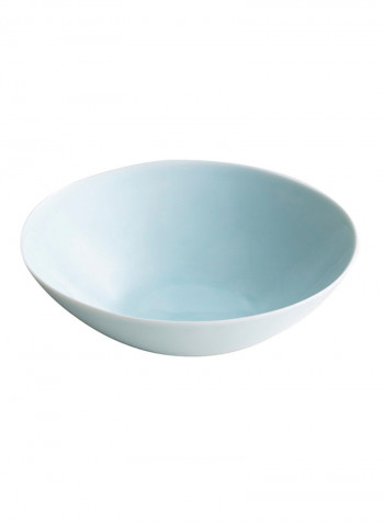 4-Piece Atelier Tete Deep Plate Set 185mm Pale Blue