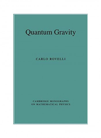 Quantum Gravity Paperback English by Carlo Rovelli