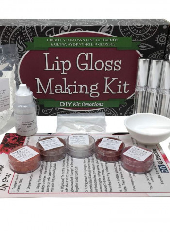 Lip Gloss Making Kit Multicolour