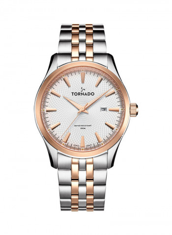 Men's Multi-Function White Dial Watch - T20006-KBKS