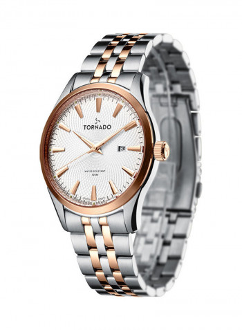 Men's Multi-Function White Dial Watch - T20006-KBKS