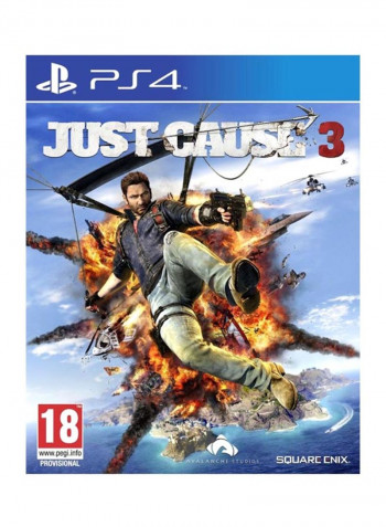 Sleeping Dogs Definitive Edition + Just Cause 3 With DualShock 4 Wireless Controller - Action & Shooter - PlayStation 4 (PS4)