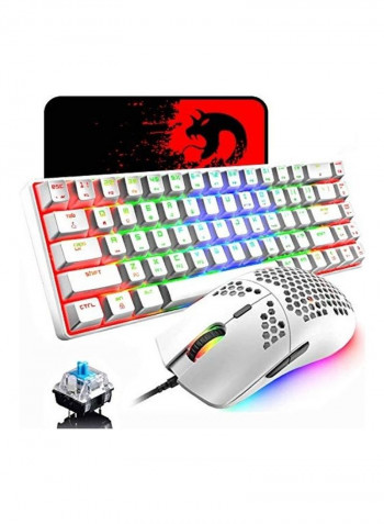 3-Piece Mechanical Gaming Keyboard Set
