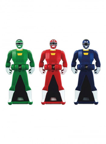 3-Piece Turbo Legendary Ranger Action Figure