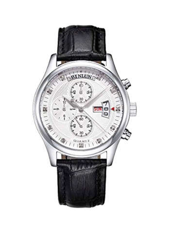 Men's Leather Chronograph Watch BL0015LBW
