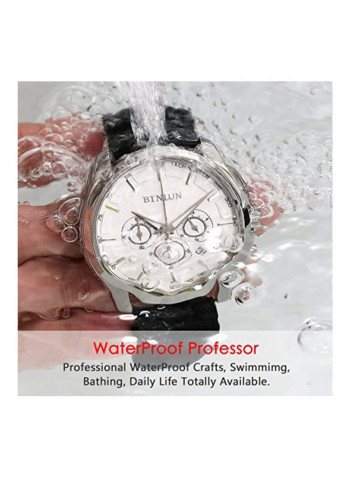 Men's Leather Chronograph Watch BL0015LBW