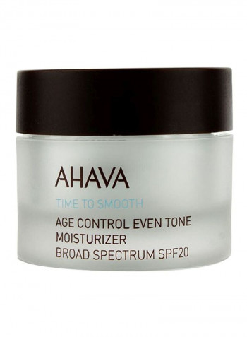 Time To Smooth Age Control Even Tone Moisturizer SPF20 50ml
