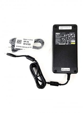 AC Replacement Charging Adapter For Dell Precision M6400/Alienware M17X Black