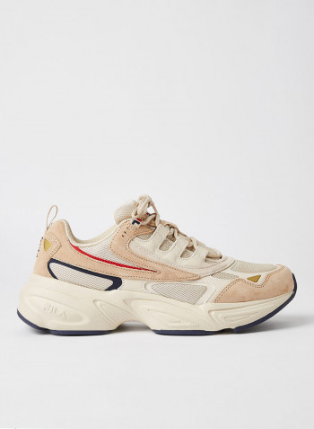 Hypercube Sneakers Beige/Blue