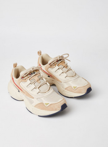 Hypercube Sneakers Beige/Blue