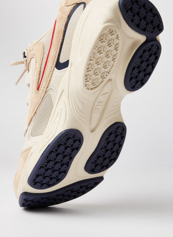 Hypercube Sneakers Beige/Blue