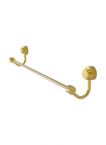 Venus Collection Dotted Accent Towel Bar Gold 18inch
