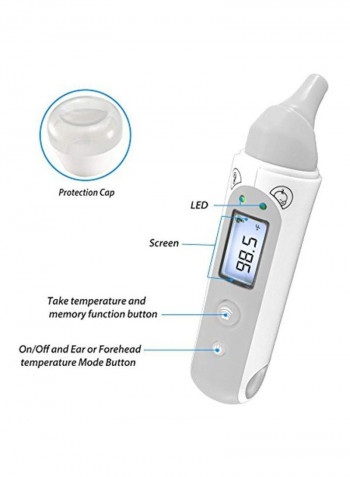 Ear And Forehead Digital Thermometer