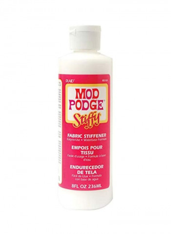Fabric Stiffener Pink/White/Yellow