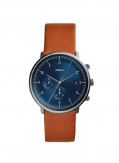 Men's Leather Analog Watch FS5486