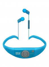 Active Sport Bluetooth Headset Hands Free Headphones Blue/Grey