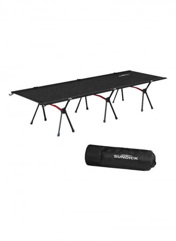 Portable Folding Camping Bed 190x65x38cm