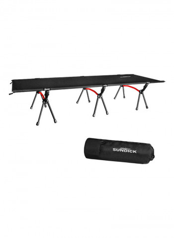 Portable Folding Camping Bed 190x65x38cm