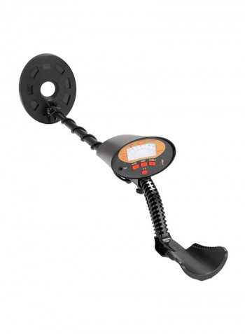 Portable High Sensitivity Underground Metal Detector Black