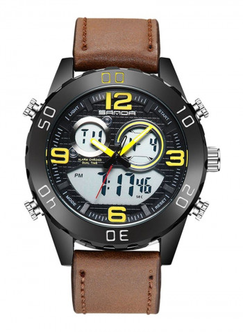 Men's Analog+Digital Electronic Round Watch 2397