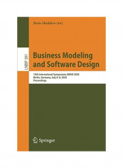 Business Modeling And Software Design Paperback English