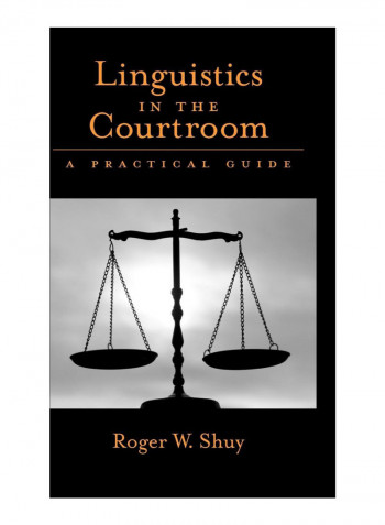 Linguistics In The Courtroom Hardcover