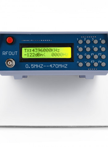 Signal Generator Meter Tester Blue/Grey 21 x 7 x 16cm