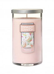 Yankee Candle Medium Perfect Pillar Candle, Rainbow Cookie