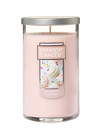 Yankee Candle Medium Perfect Pillar Candle, Rainbow Cookie