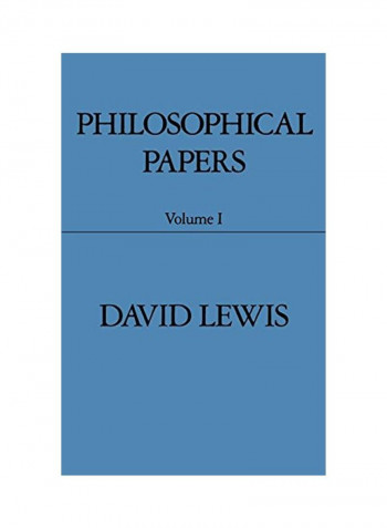 Philosophical Papers Paperback