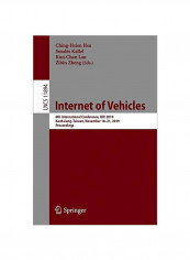 Internet Of Vehicles: Technologies And Services Toward Smart Cities Paperback