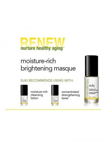 Moisture-Rich Brightening Masque Clear 30ml