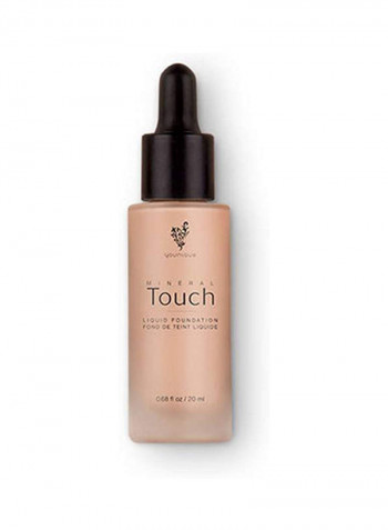 Touch Mineral Liquid Foundation Satin - Medium With Yellow Undertones