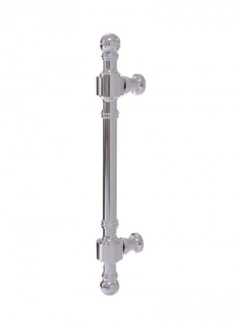 Retro Dot Collection Beaded Door Pull Handle Polished Chrome 8inch