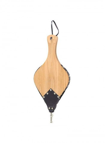 Oversized Hand Carved Bellow Beige/Black 19inch