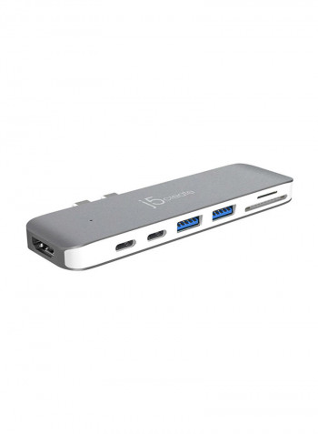 USB-C Ultra Drive Mini For MacBook Pro Grey/White
