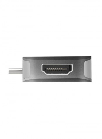 USB-C Ultra Drive Mini For MacBook Pro Grey/White