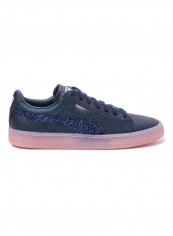 Basket Glitter Princess Low Top Sneakers Navy/Pink