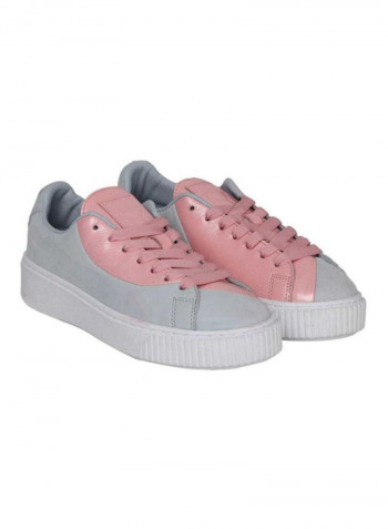 Valentine Basket Platform Low Top Sneakers Multicolour