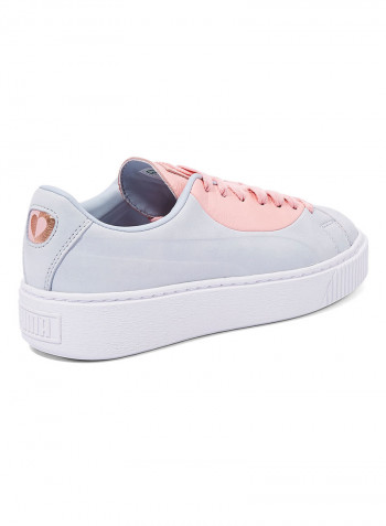 Valentine Basket Platform Low Top Sneakers Multicolour