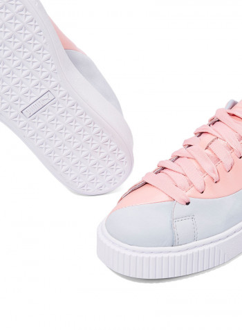 Valentine Basket Platform Low Top Sneakers Multicolour