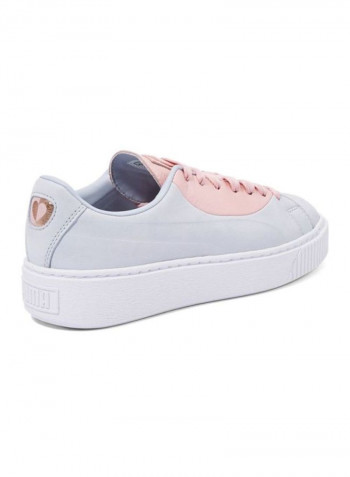 Valentine Basket Platform Low Top Sneakers Multicolour