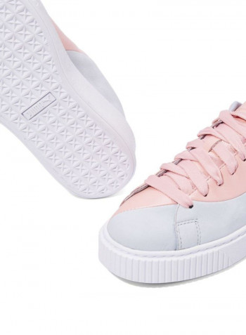 Valentine Basket Platform Low Top Sneakers Multicolour