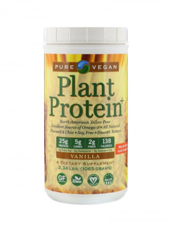 Plant Protein+ Powder - Vanilla