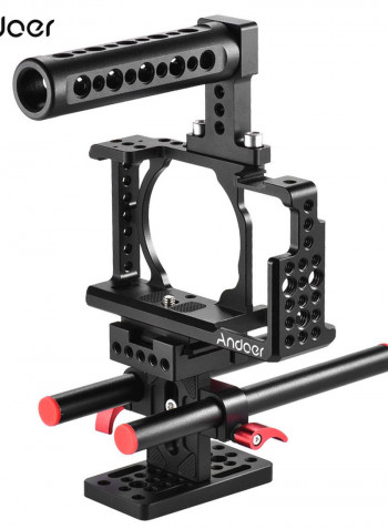 Protective Video Camera Cage Kit Black