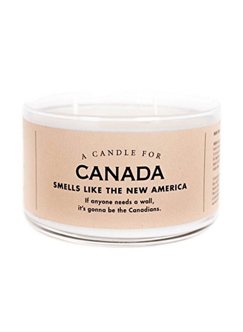 Canada Scented Candle Beige 4.01x2.2x4.01inch