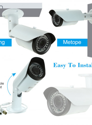AHD Varifocal Lens IR Bullet Indoor Outdoor CCTV Analog Security Camera with Pal System