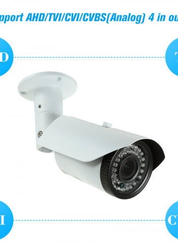 AHD Varifocal Lens IR Bullet Indoor Outdoor CCTV Analog Security Camera with Pal System