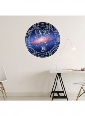 Decorative Astrology Wall Sticker multicolour 60x  90cm