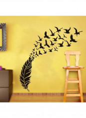 3D Self-Adhesive Decorative Wall Sticker Black